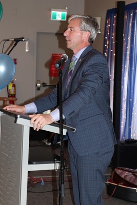 Premier Tim Houston welcoming guests to the banquet