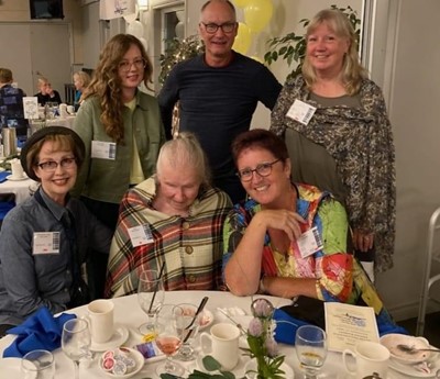 Proud descendants at Descendants & Friends banquet